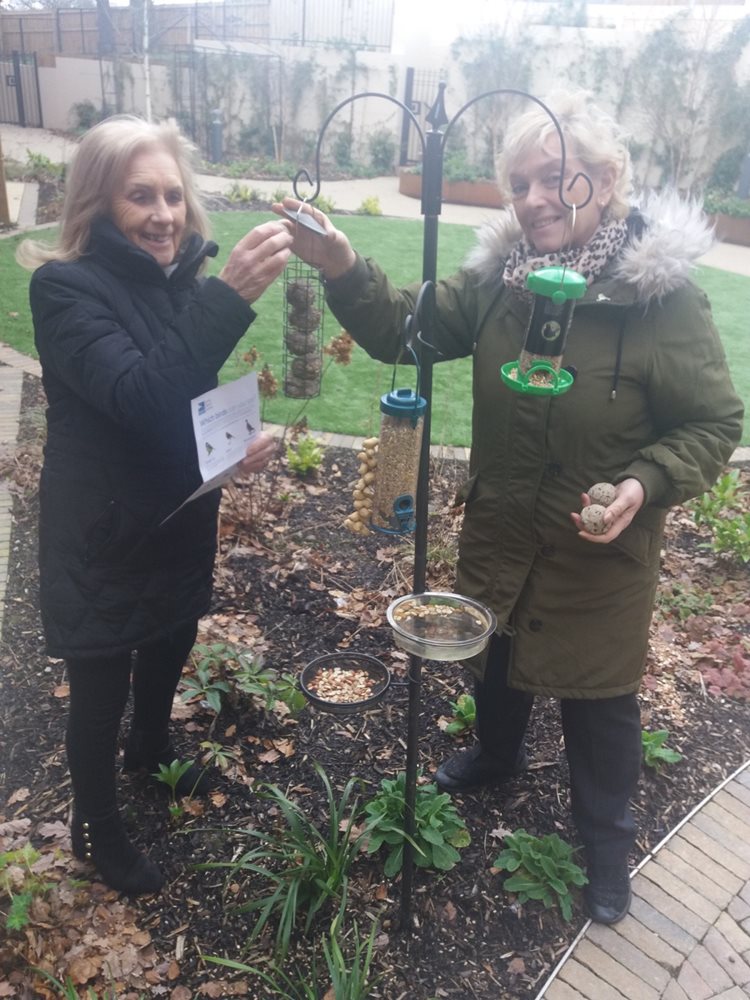 Eagle-eyed Mercia Grange residents enjoy birdwatch weekend